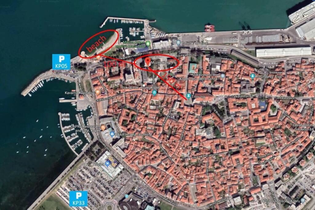 Apartma Milena Koper Buitenkant foto